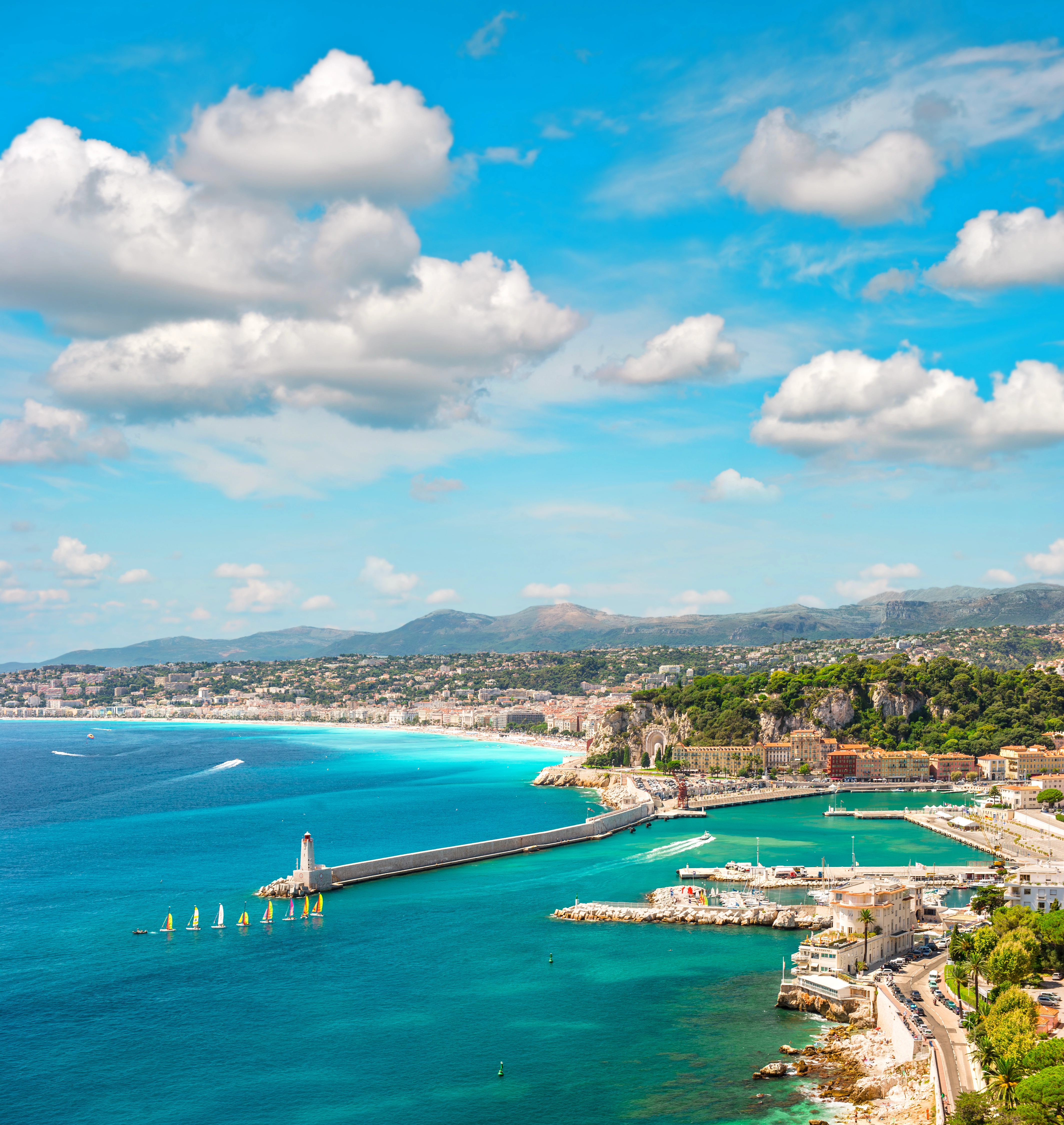 Carte de Colomars et de la Côte d’Azur